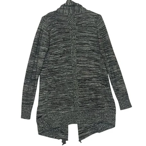 ARITZIA WILFRED Flaubert Silk Cashmere Blend XS Marl Yarn Open Cardigan Knit - Picture 2 of 9